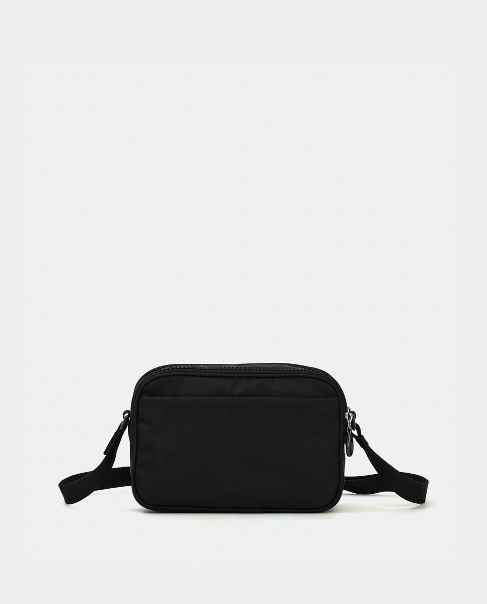 Camera Bag em Tecido com Fecho de Correr Preto-3