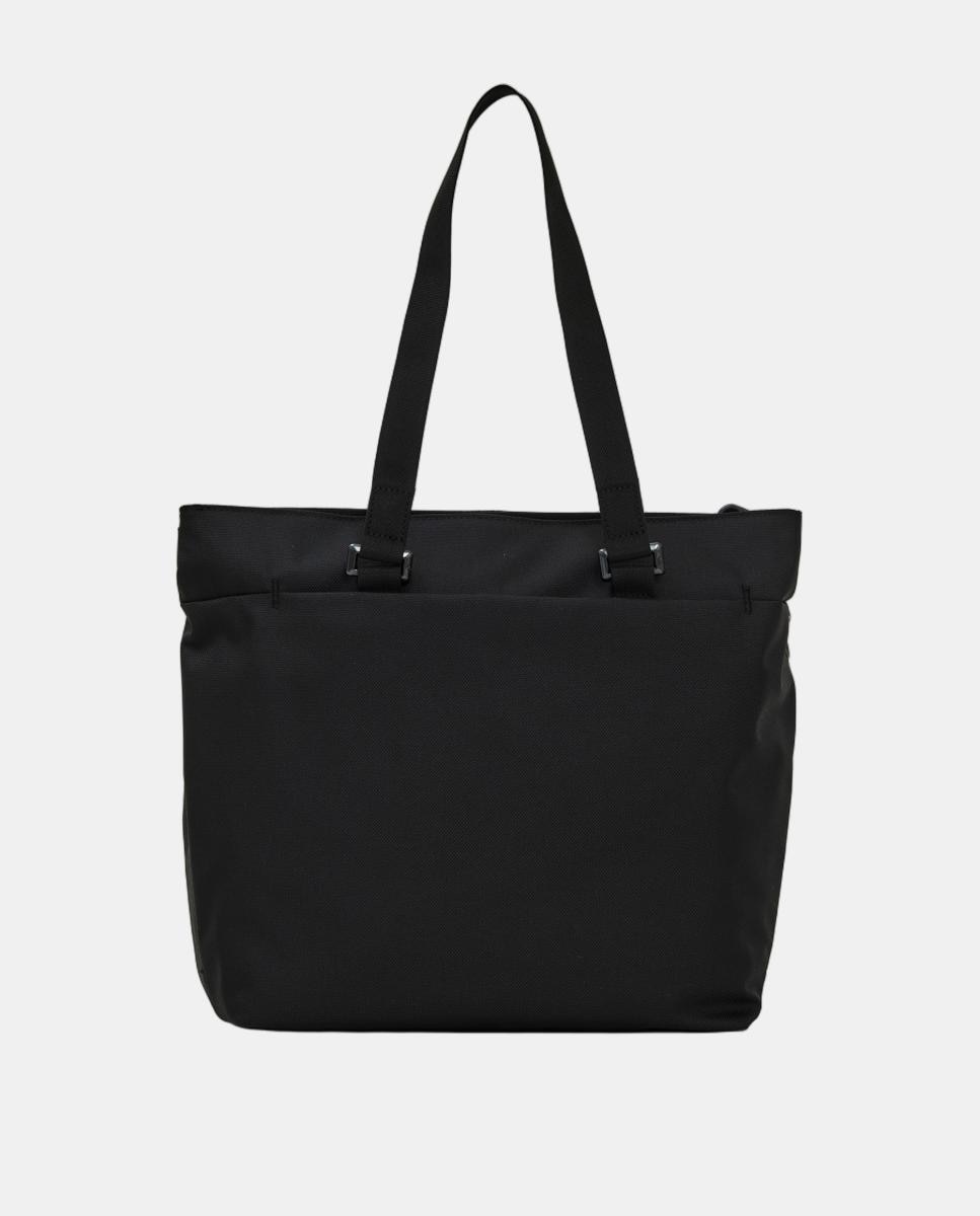 Mala Shopper em Tecido Preto-3