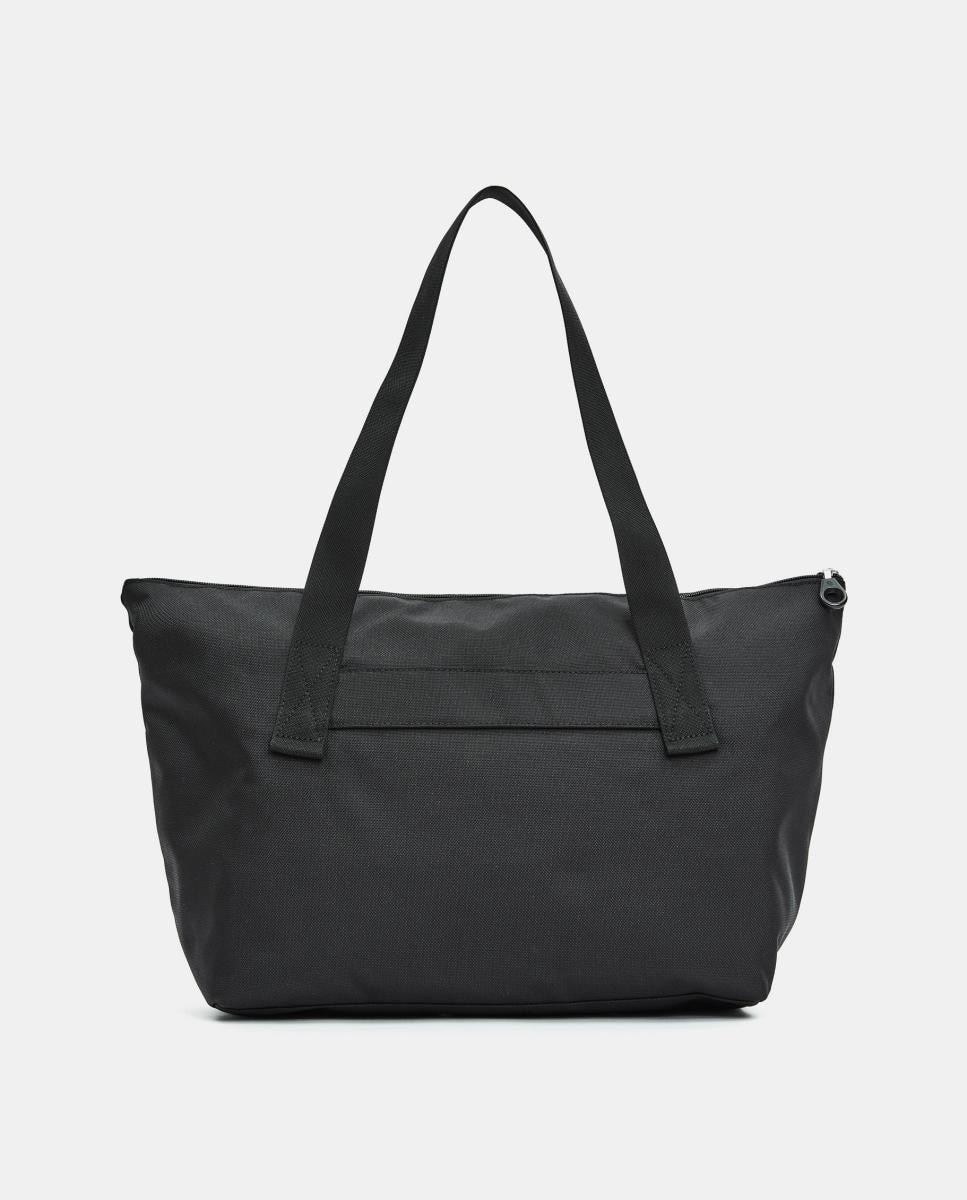 Mala Shopper em Tecido Dobrável Preto-3