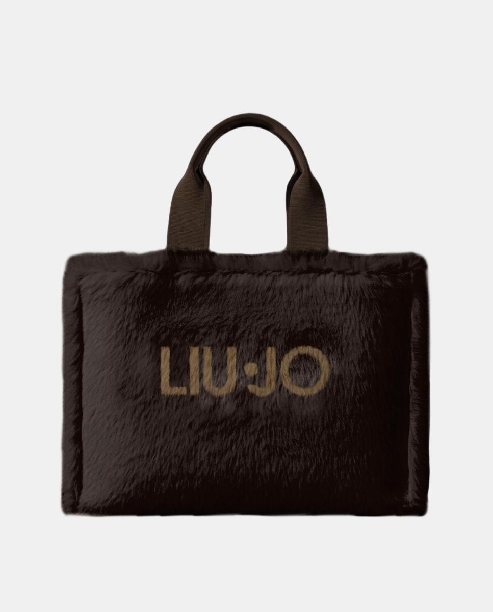 Imagem 0 de Mala Tipo Tote em Eco-Pelo