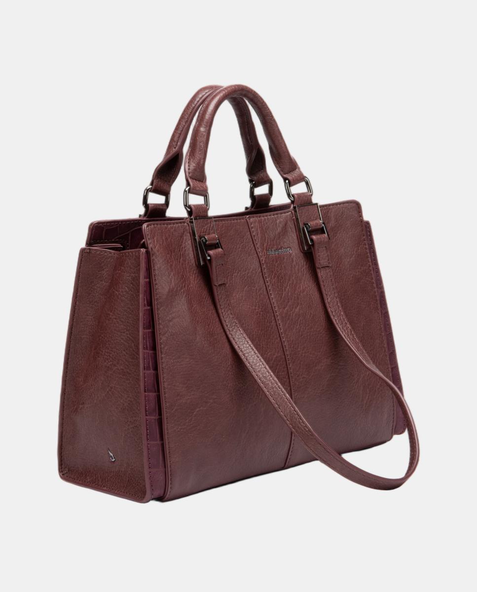 Mala Shopper Acolchoada Castanho-2