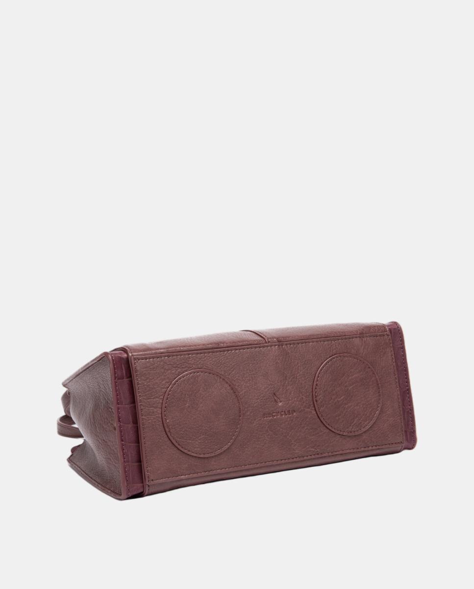 Mala Shopper Acolchoada Castanho-5
