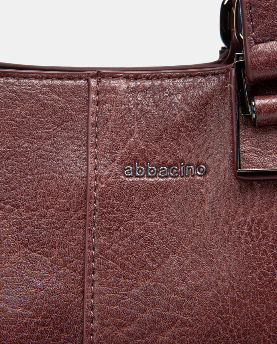 Mala Shopper Acolchoada Castanho-7