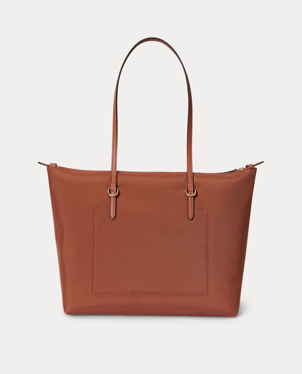 Mala Keaton Média de Nylon Vermelho-telha-3