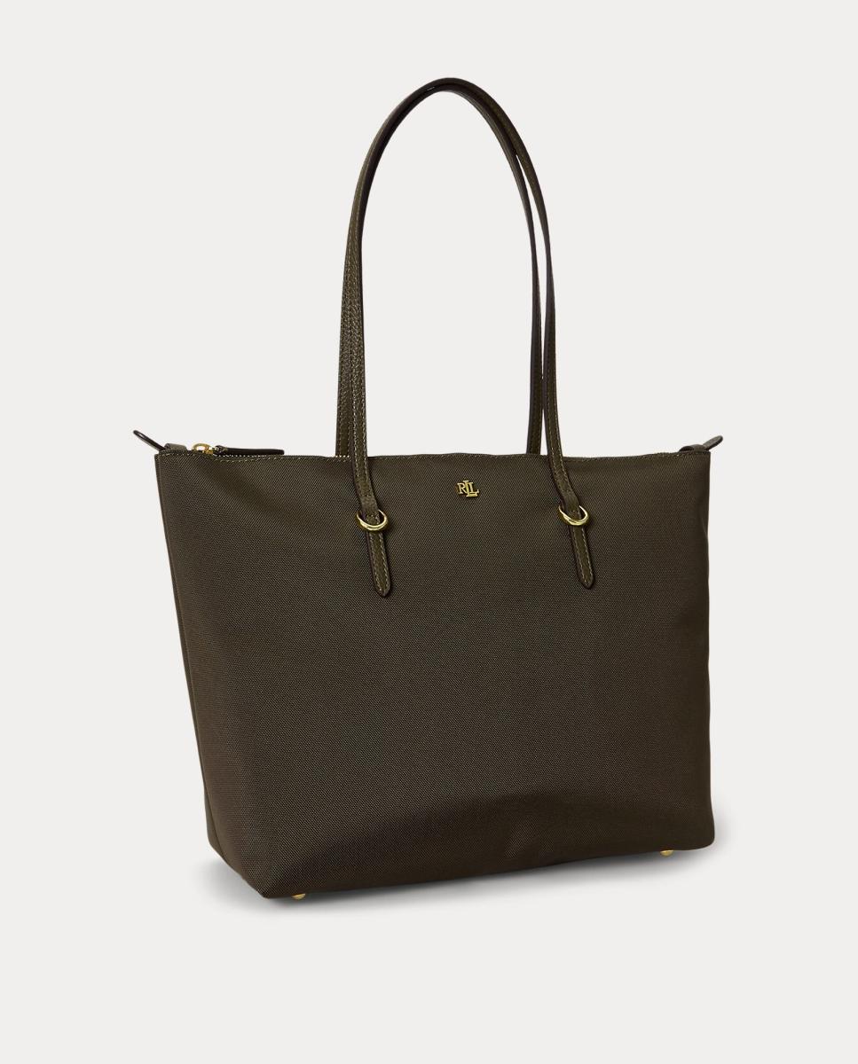 Mala Keaton Média de Nylon Verde Sálvia-2