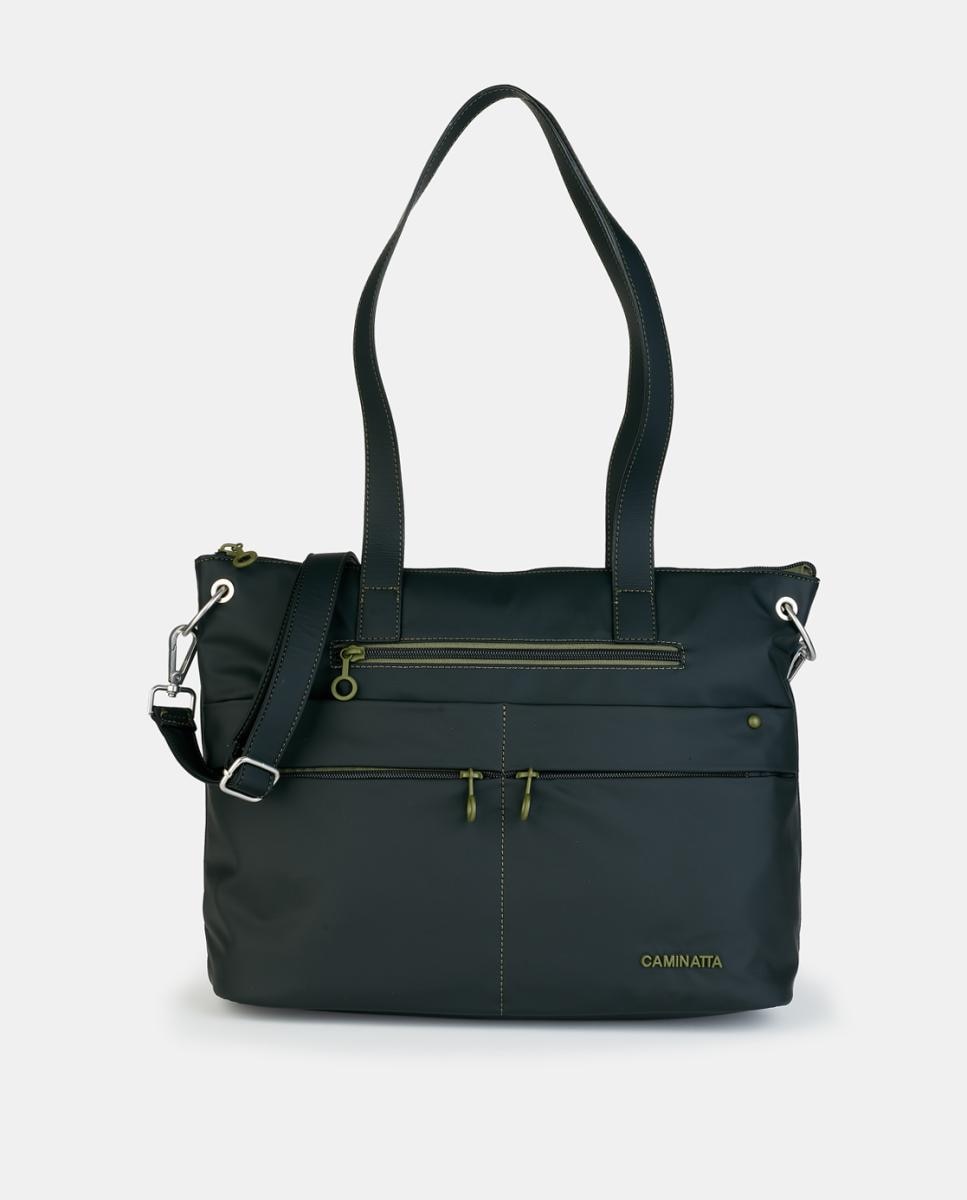 Shopping con cremallera - Caminatta - Negro Negro-1