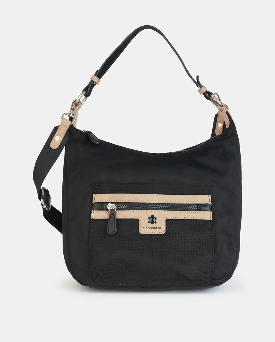 Imagem 0 de Mala Hobo com Fecho de Correr