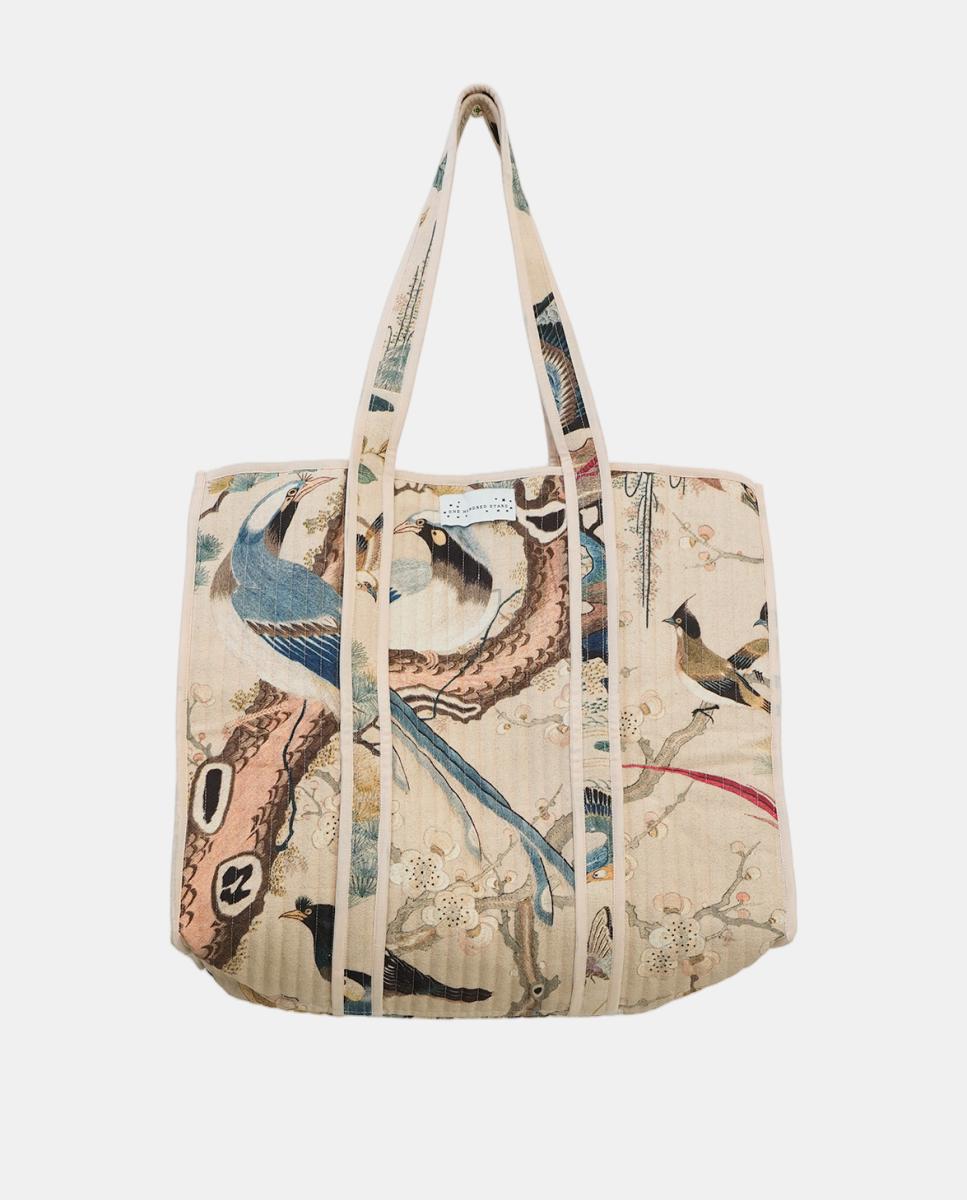 Imagem 0 de Mala Tipo Tote Acolchoada - Hummingbird Nude