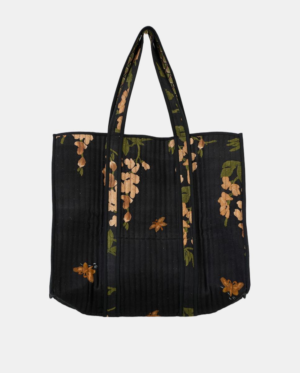 Imagem 0 de Mala Tipo Tote Acolchoada - Wisteria Black