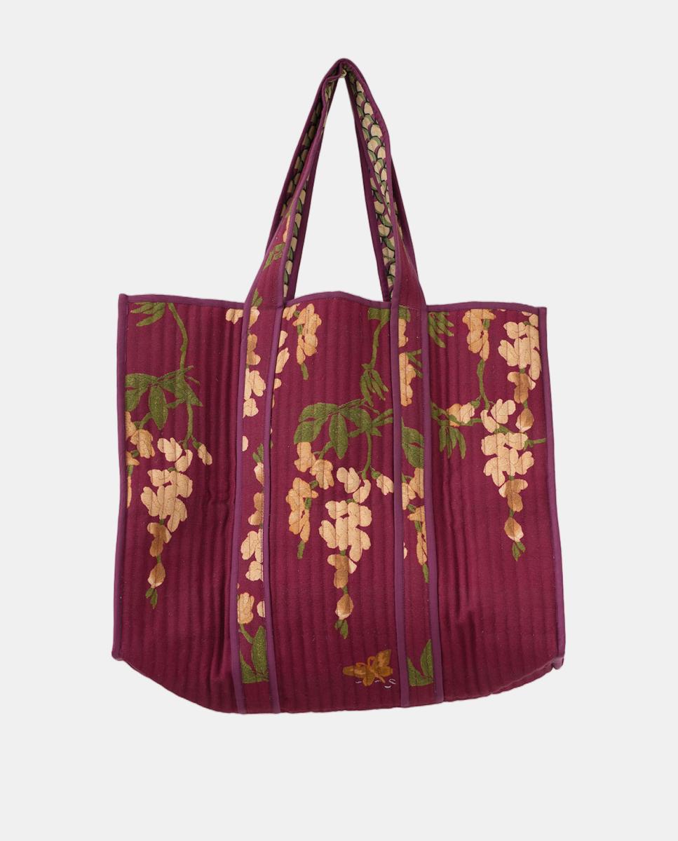 Imagem 0 de Mala Tipo Tote Acolchoada Wisteria Plum