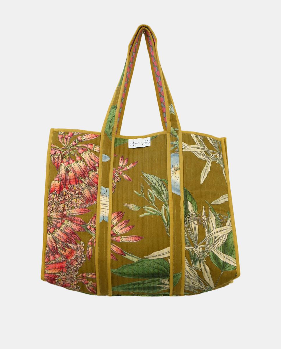 Imagem 0 de Mala Tipo Tote Acolchoada Rhodoleia Gold