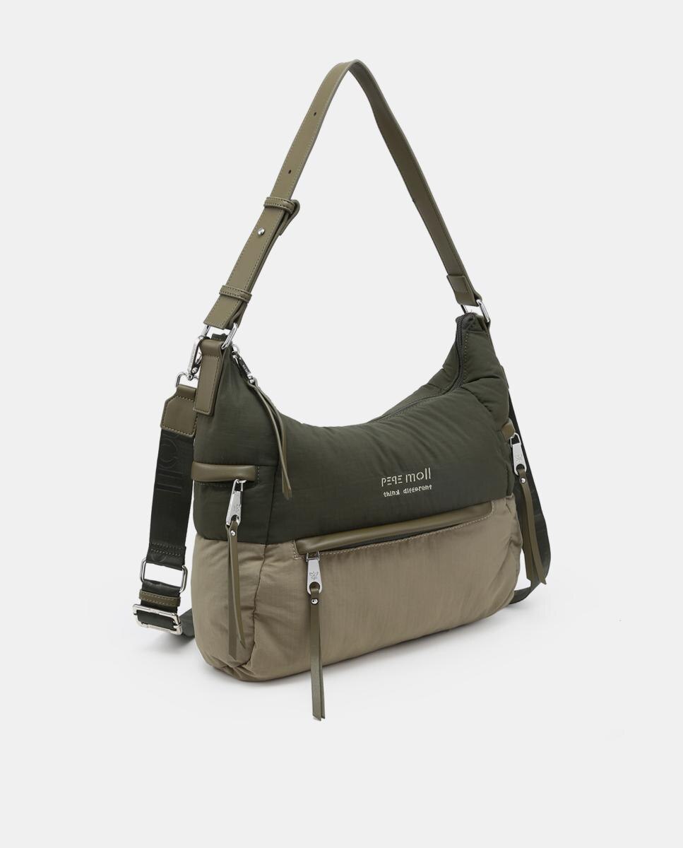 Mala de Nylon Verde-militar-2