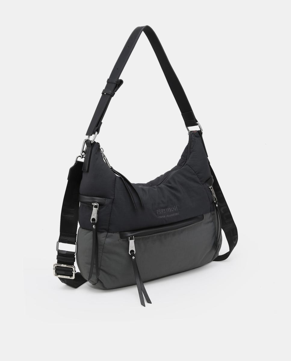 Bolso nylon - Pepe Moll - Gris Gris-2