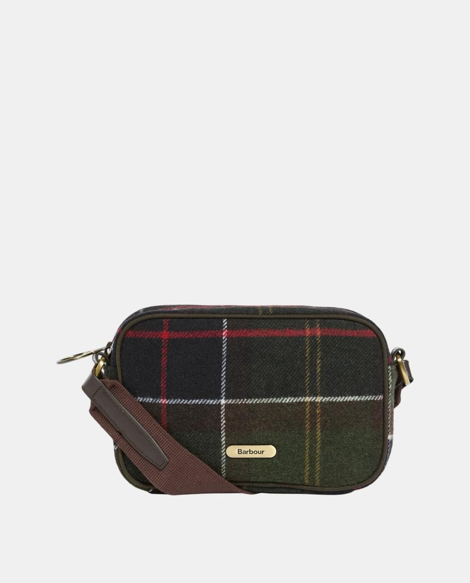 Imagen 0 de Bolso bandolera tartan Verde