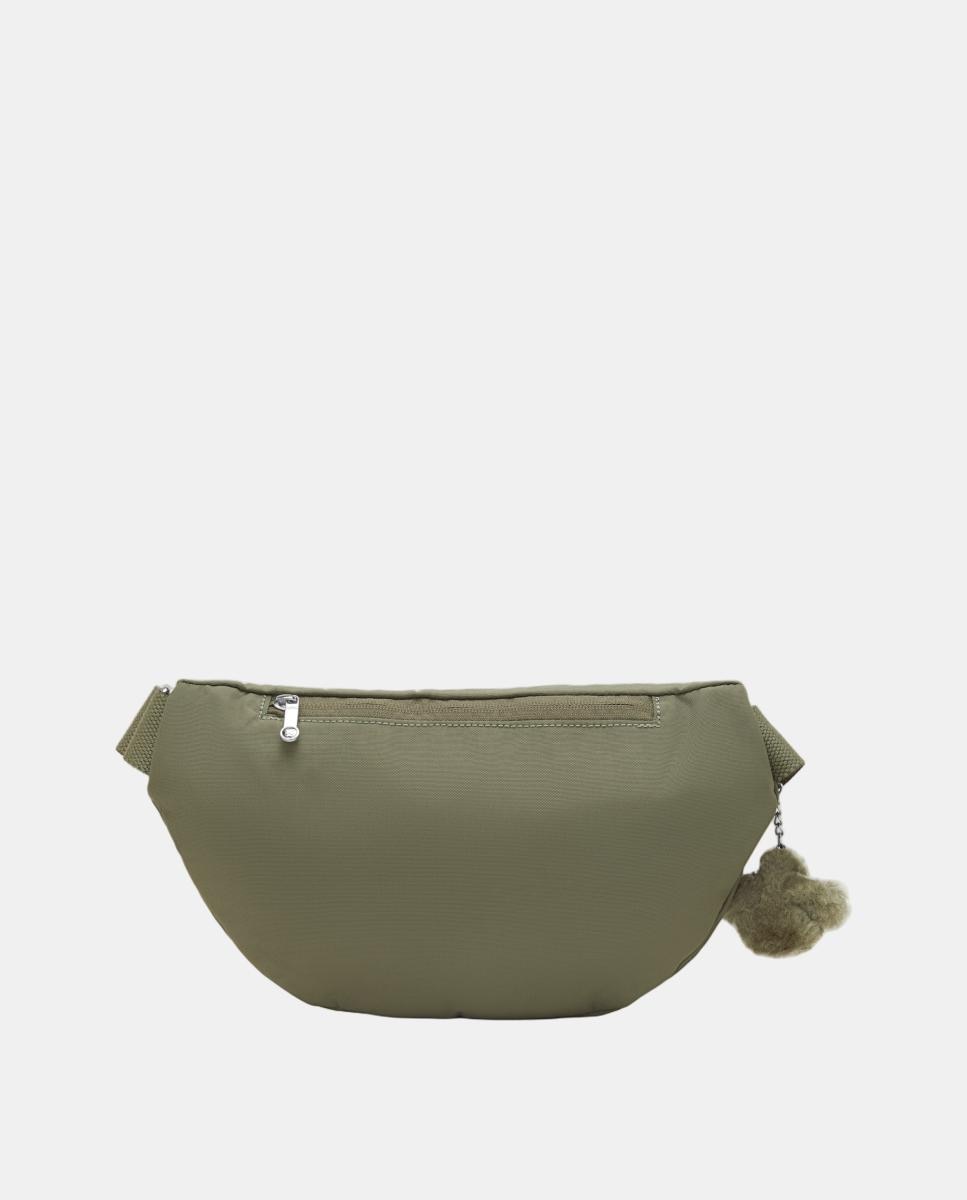 Bolsa de Cintura Média com Bolsos Organizadores Verde-escuro-2