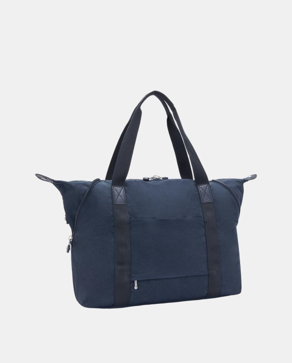 Mala Tipo Tote Média Multiusos com Fita para Trolley Azul-marinho-2