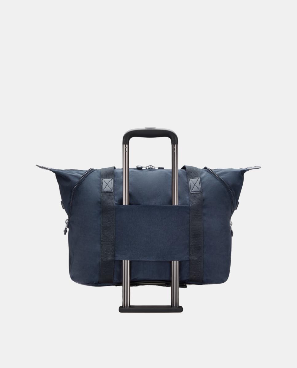 Mala Tipo Tote Média Multiusos com Fita para Trolley Azul-marinho-7