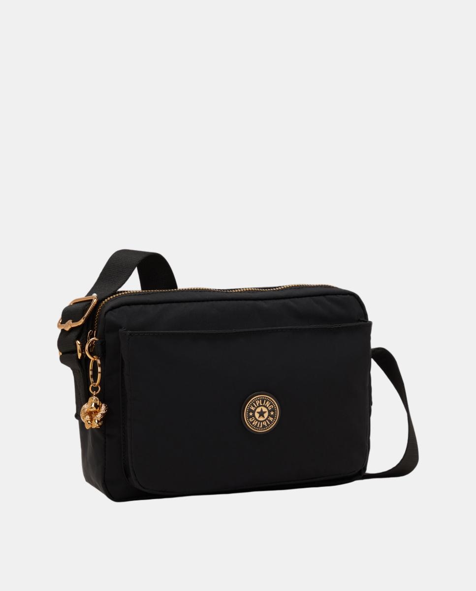 Mala a Tiracolo Média Versátil com Correia Ajustável Preto-4