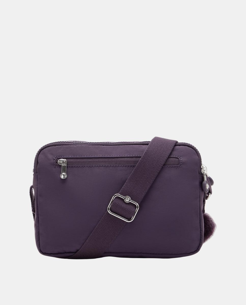 Mala a Tiracolo Média Versátil com Correia Ajustável Roxo-2