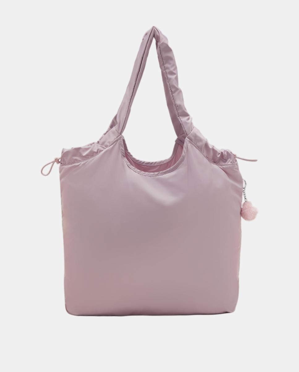Mala Tipo Tote Grande Rosa-2