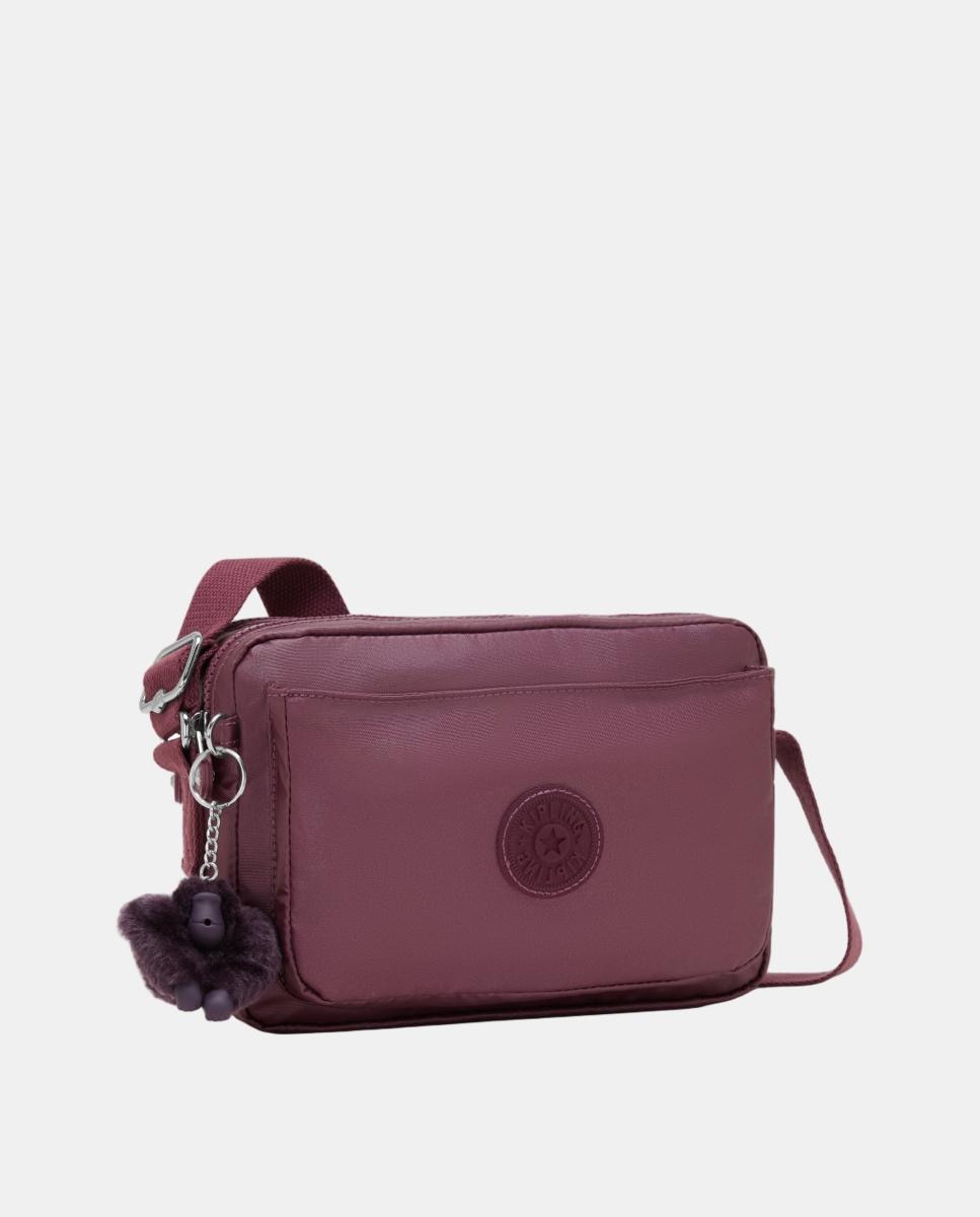 Mala a Tiracolo Média Versátil com Correia Ajustável Roxo-4