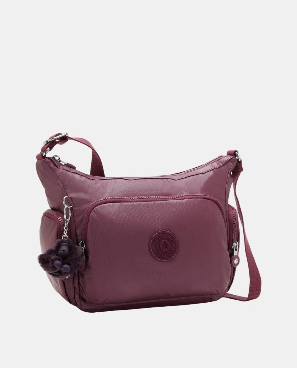 Mala a Tiracolo Média com Correias Ajustáveis Roxo-4