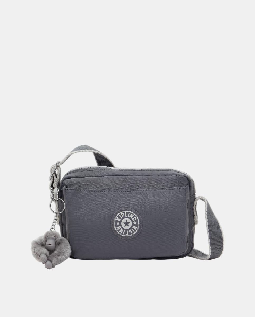 Imagen 0 de Mini bandolera con correa ajustable Gris oscuro