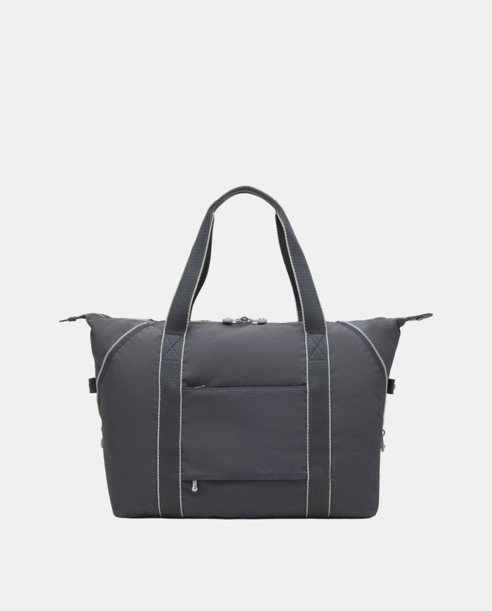 Mala Tipo Tote Média Multiusos com Fita para Trolley Cinzento-escuro-2