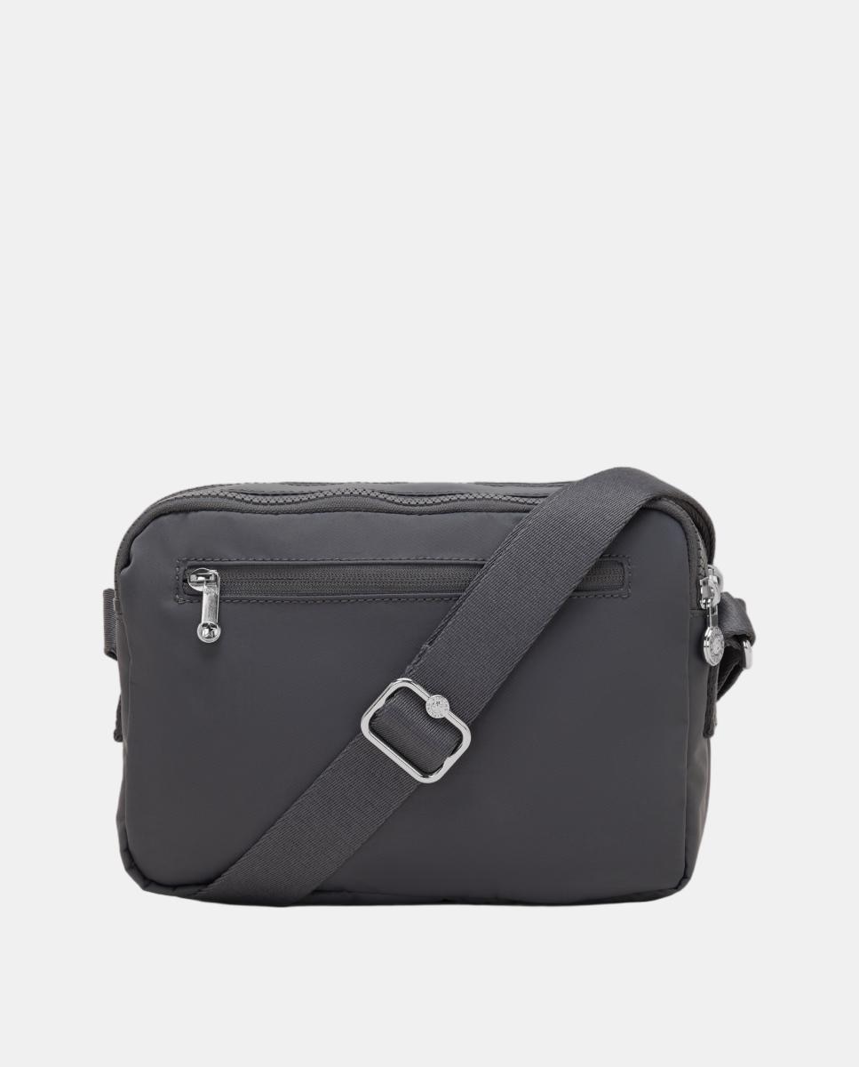Bandolera mediana versátil con correa ajustable - Kipling - Gris oscuro Gris oscuro-2