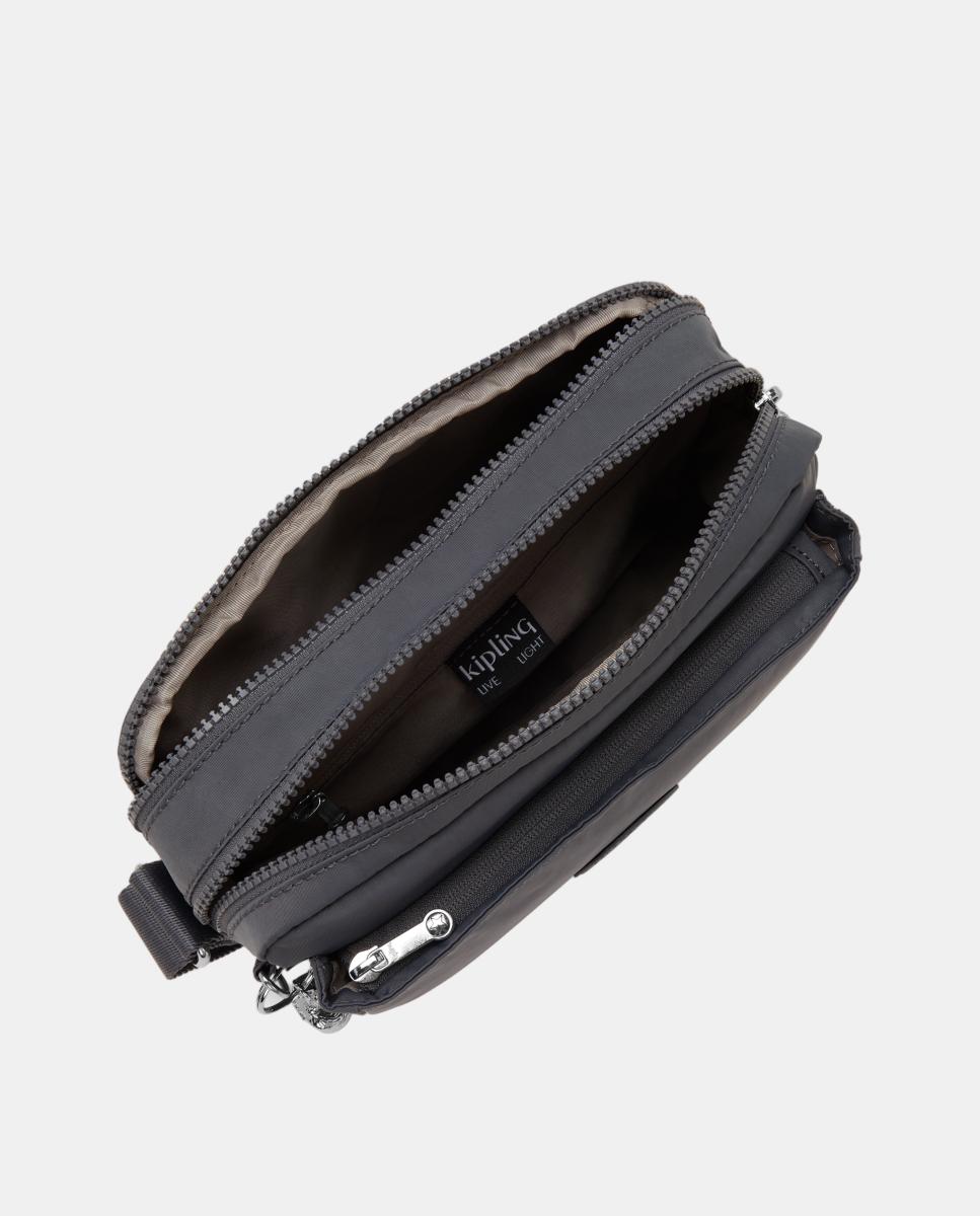 Bandolera mediana versátil con correa ajustable - Kipling - Gris oscuro Gris oscuro-3