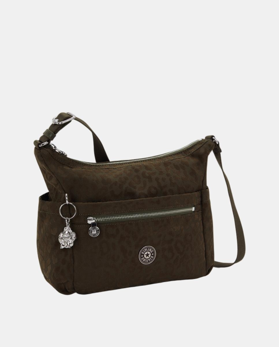 Imagem 0 de Mala a Tiracolo Média com Bolsos Interiores e Exteriores