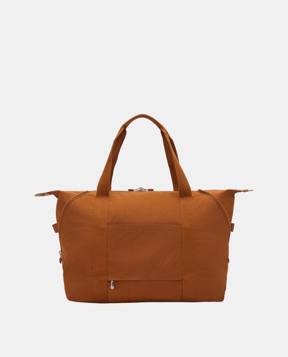 Mala Tipo Tote Média Multiusos com Fita para Trolley Castanho-2