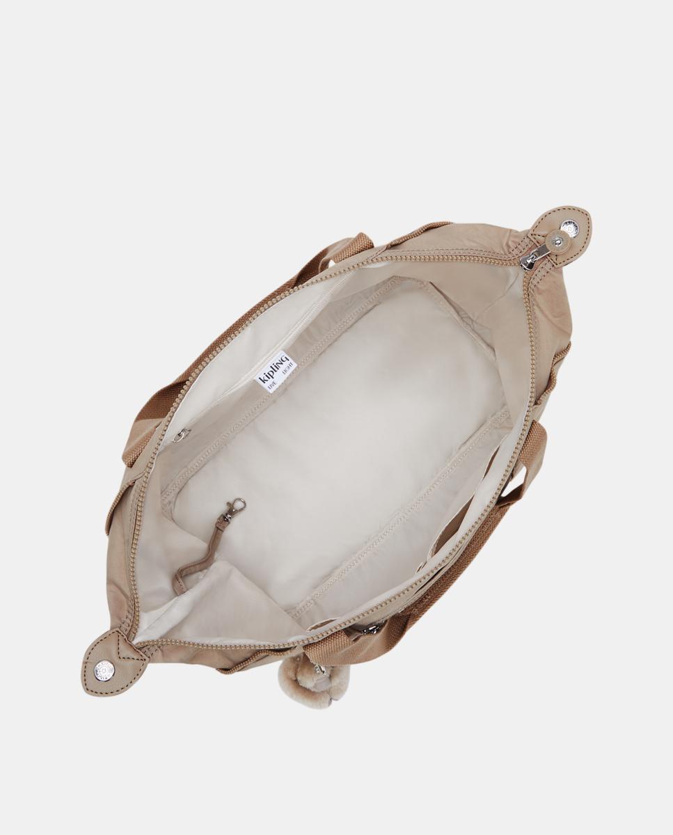 Mala de Mão com Correias Desmontáveis Bege-3