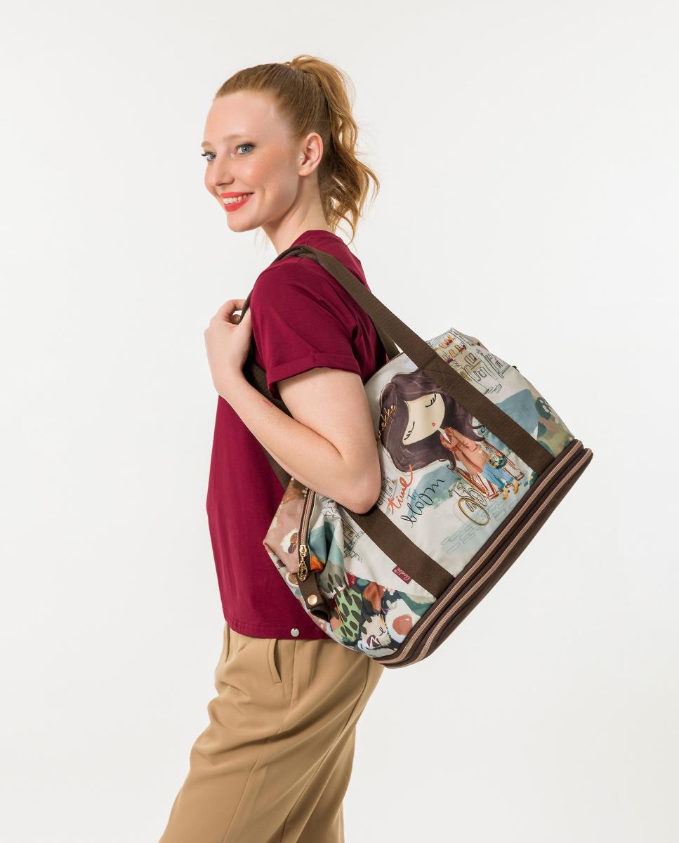 Mala de Viagem Extensível Tulip Multicolor-7
