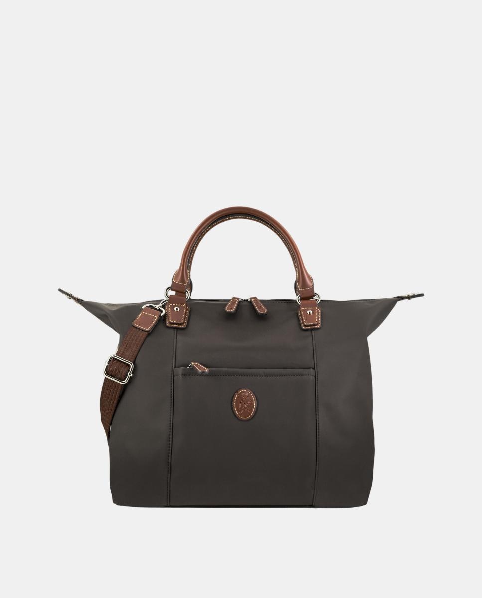 Imagem 0 de Mala Shopper de Nylon com Alças de Ombro