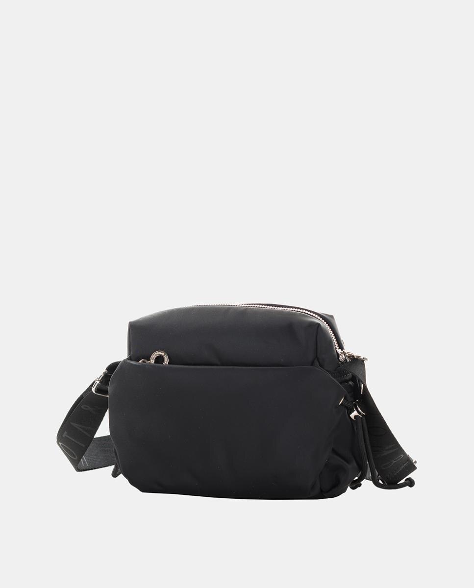 Bandolera pequeña con cinta ajustable - Devota & Lomba - Negro Negro-3