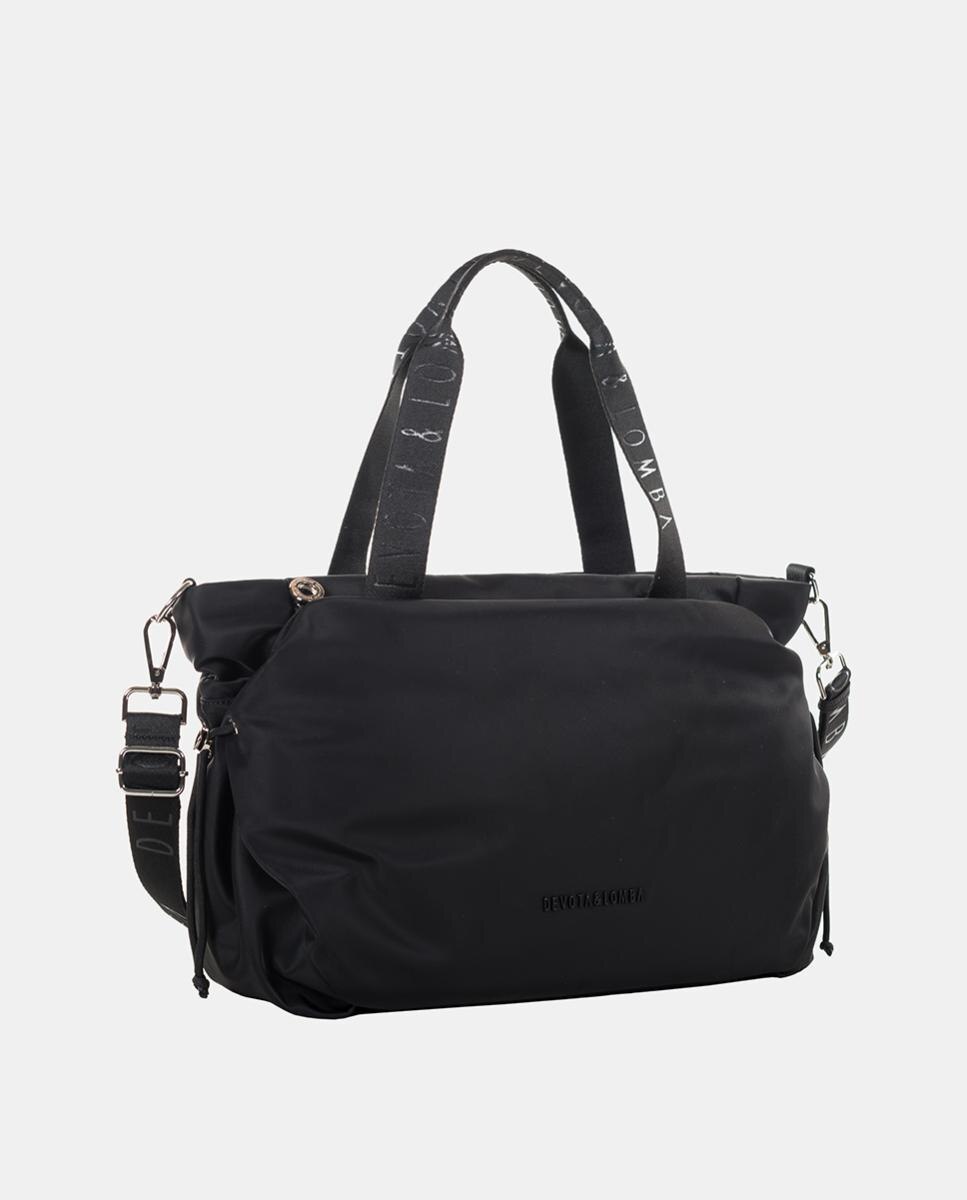 Bolso bandolera grande - Devota & Lomba - Negro Negro-2