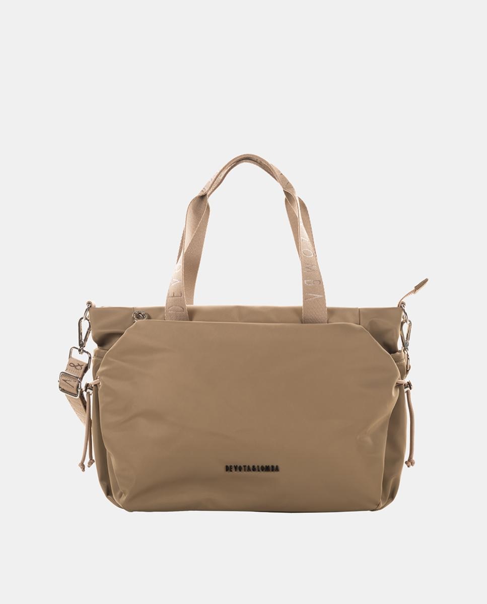 Bolso bandolera grande - Devota & Lomba - Beige Beige-1