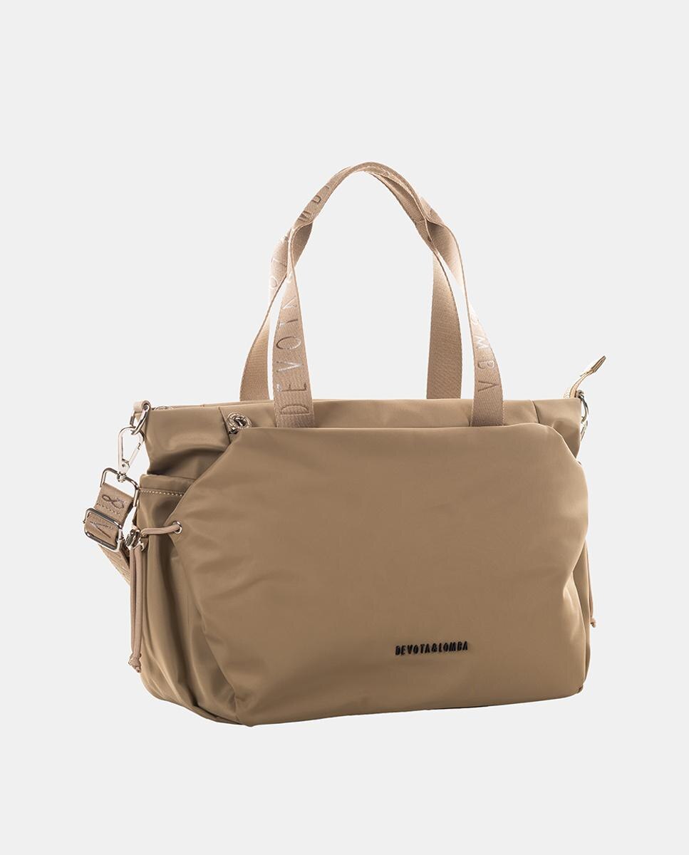 Bolso bandolera grande - Devota & Lomba - Beige Beige-2