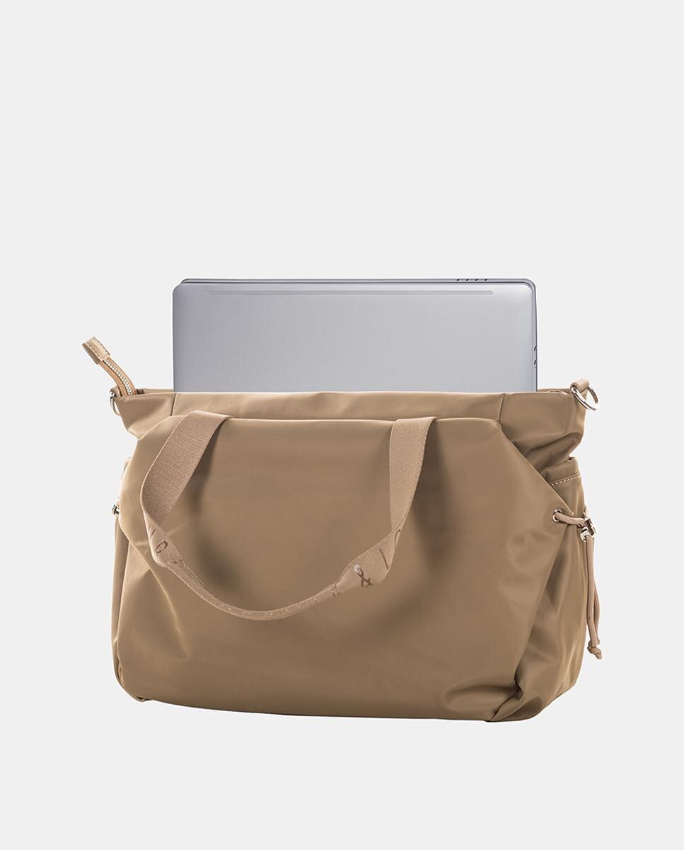Bolso bandolera grande - Devota & Lomba - Beige Beige-3