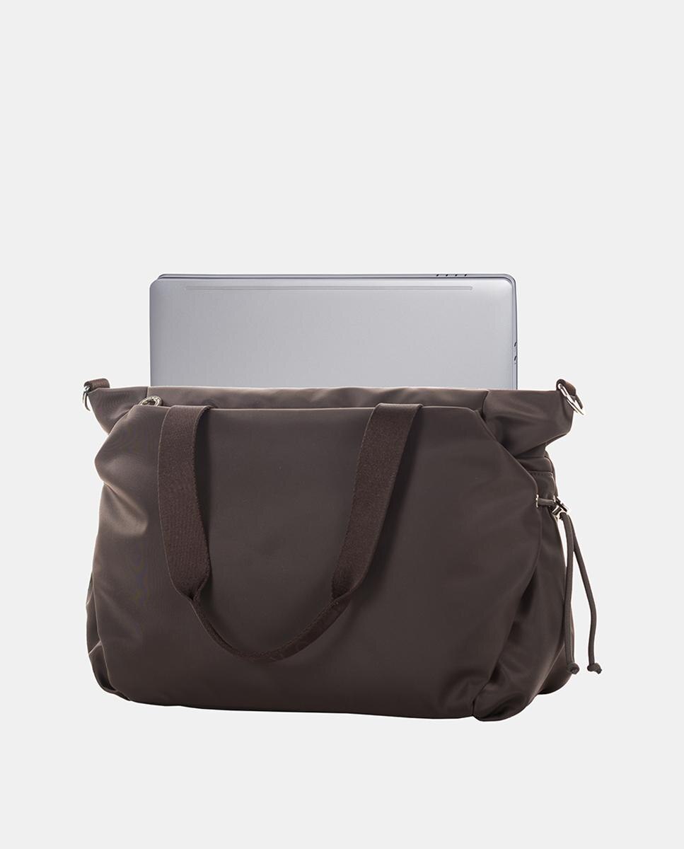 Bolso bandolera grande - Devota & Lomba - Marrón chocolate Marrón chocolate-3