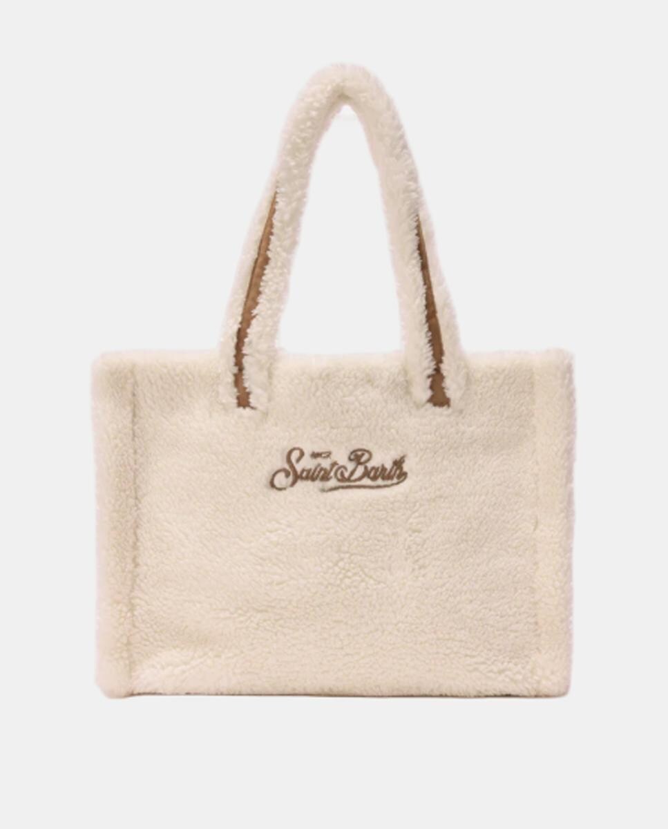 Mala Grande sem Estrutura e com Alça de Tiracolo Desmontável Branco-2