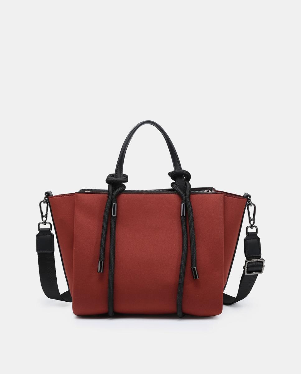 Mala Tipo Tote de Neopreno Vermelho-3