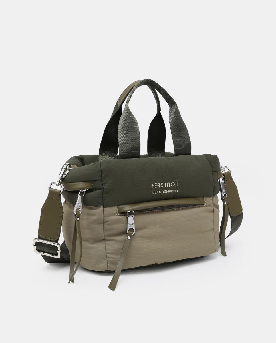 Mala de Nylon Verde-militar-2
