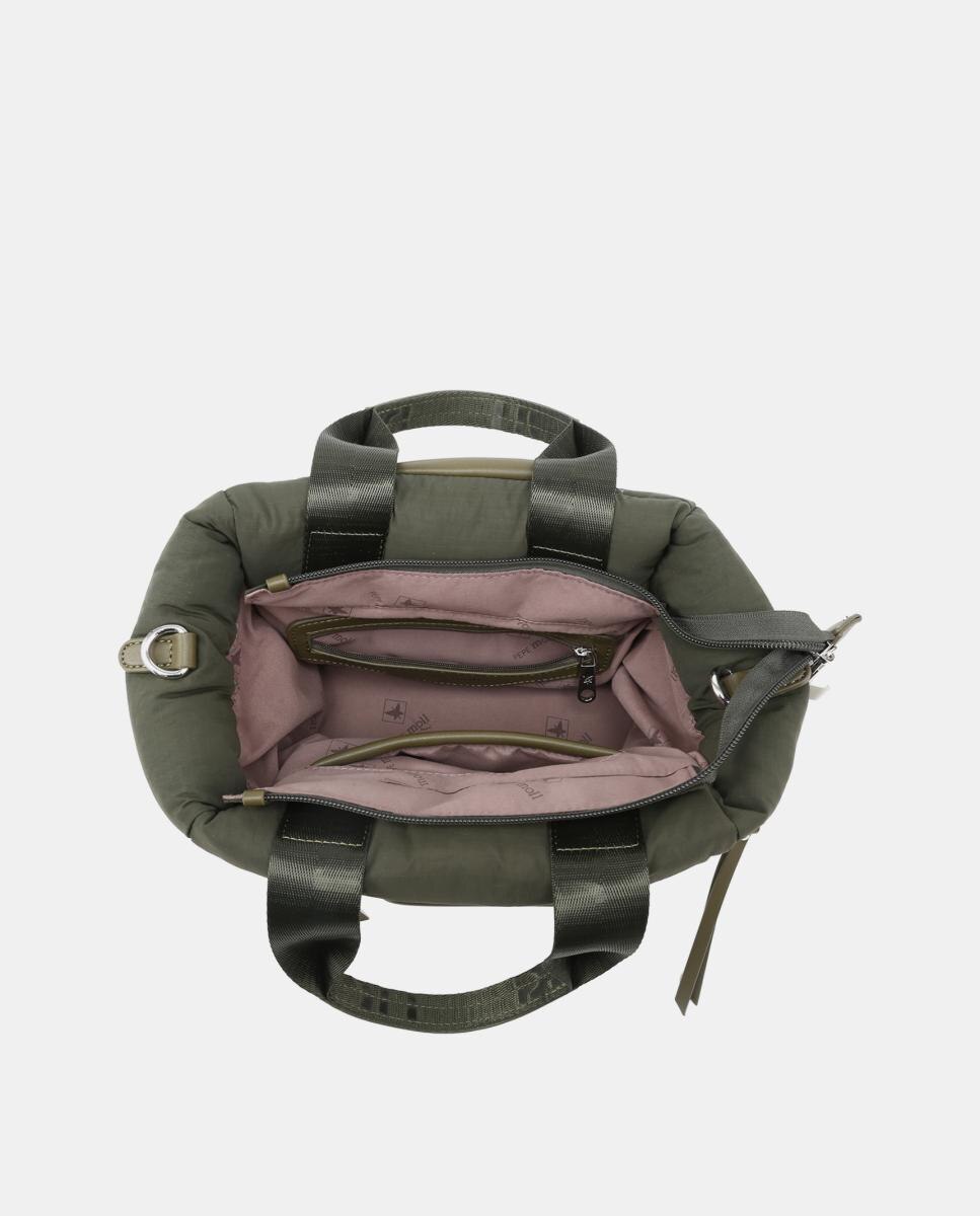 Mala de Nylon Verde-militar-4