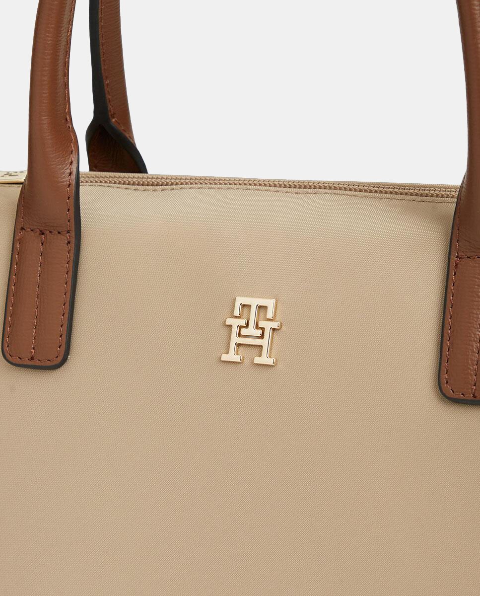 Mala Tipo Tote Mini - Bege Bege-4