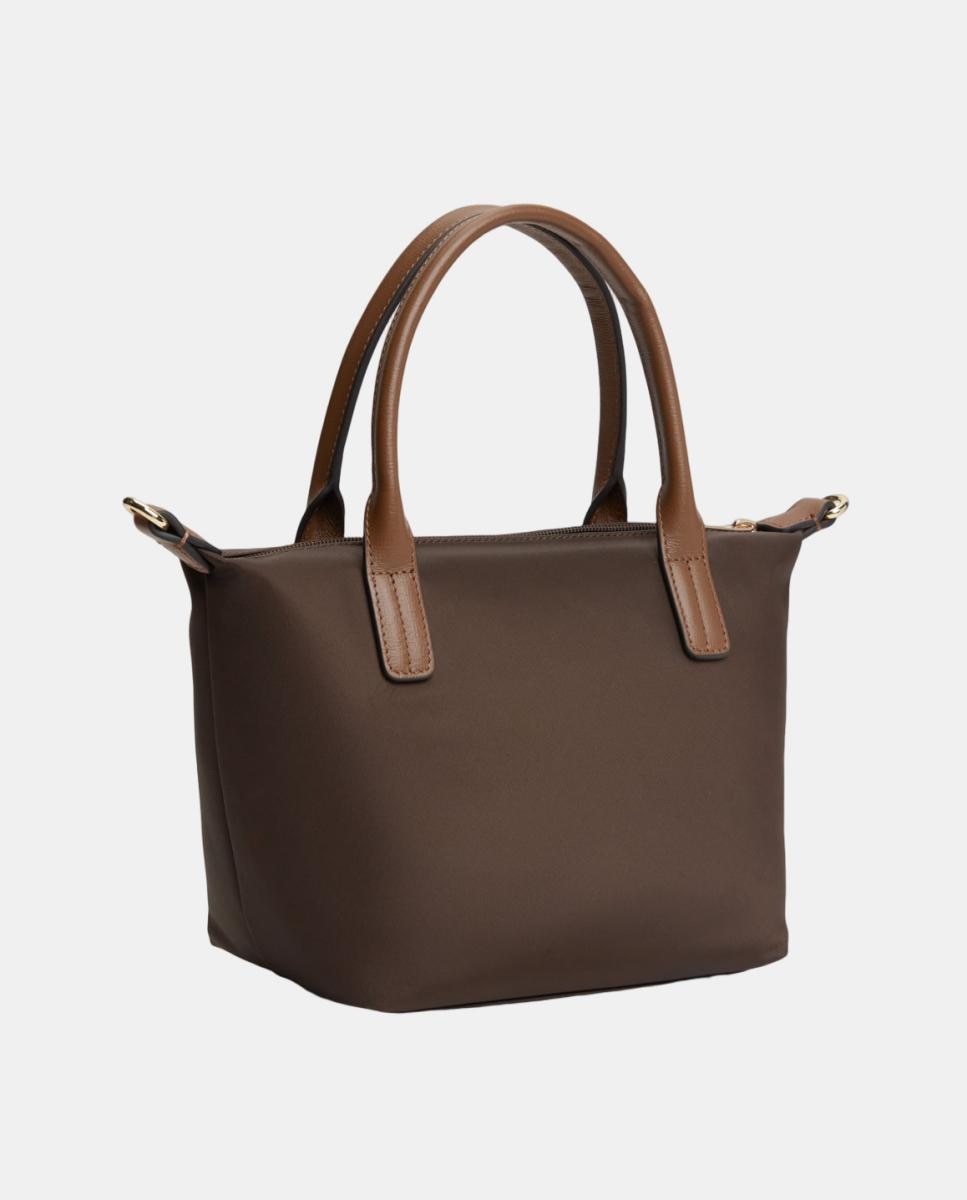 Mala Tipo Tote Mini - Castanho Castanho-2