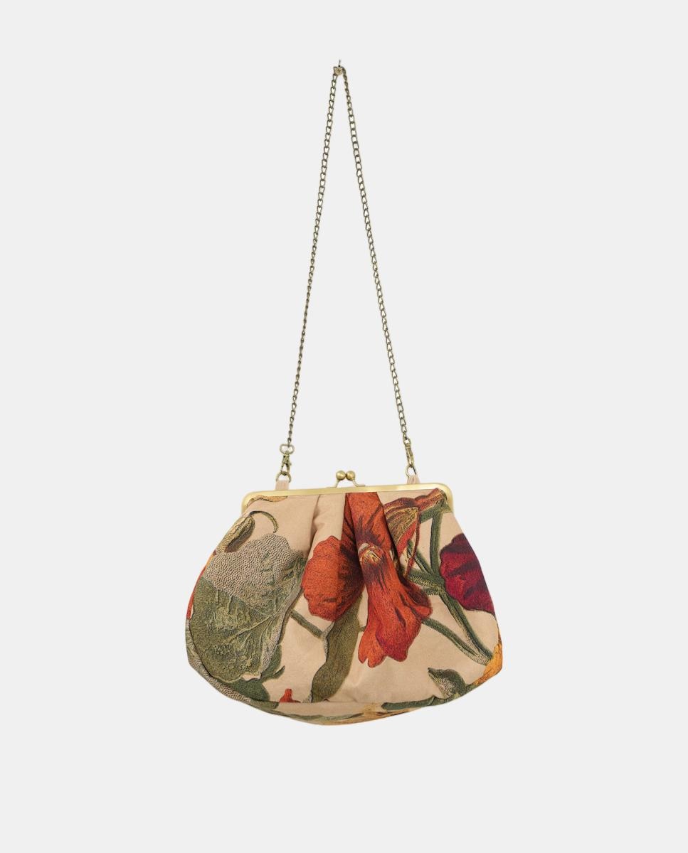Imagen 0 de Bolso clutch Nasturtium Fawn Marrón claro