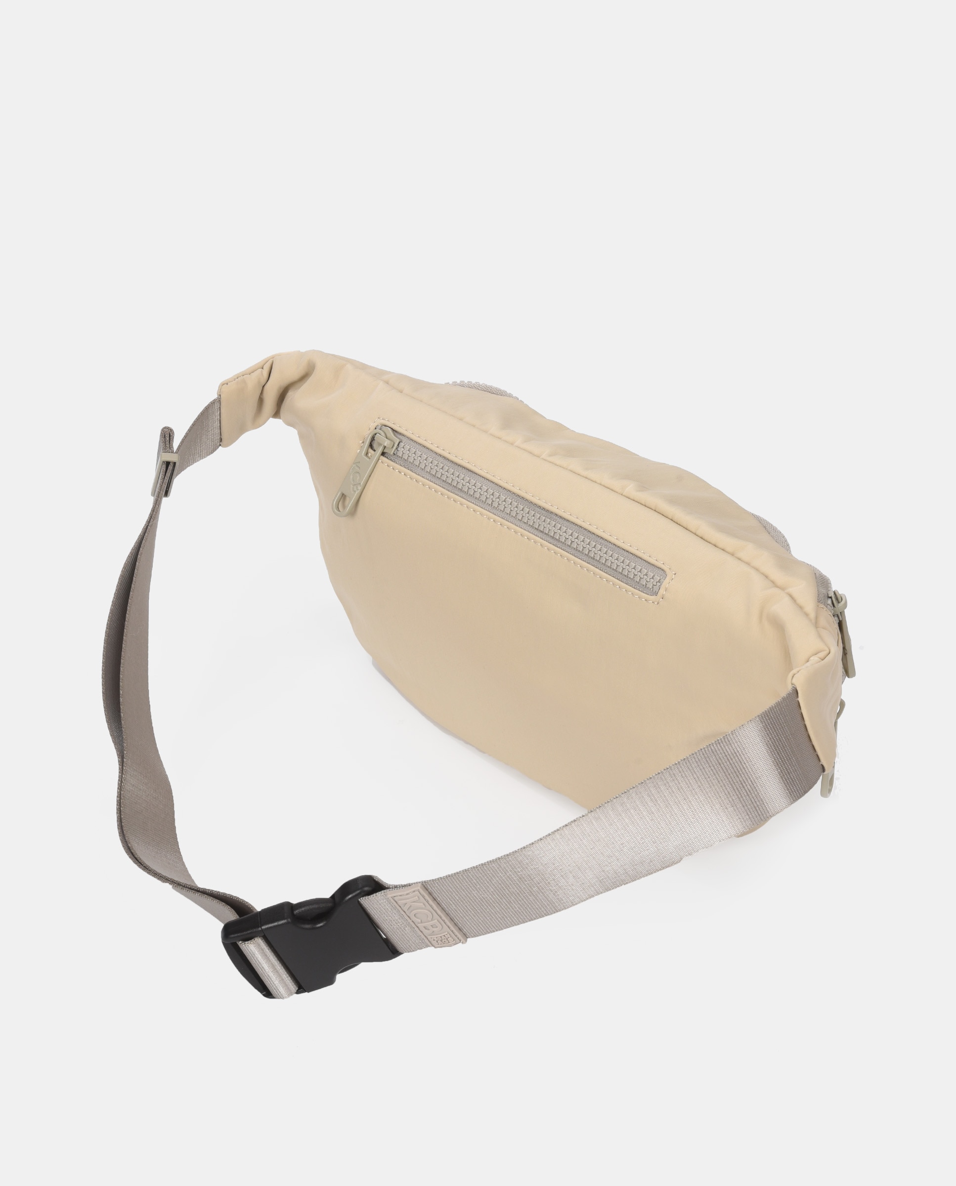 Bolsa de Cintura Grande Balloon Bege-2