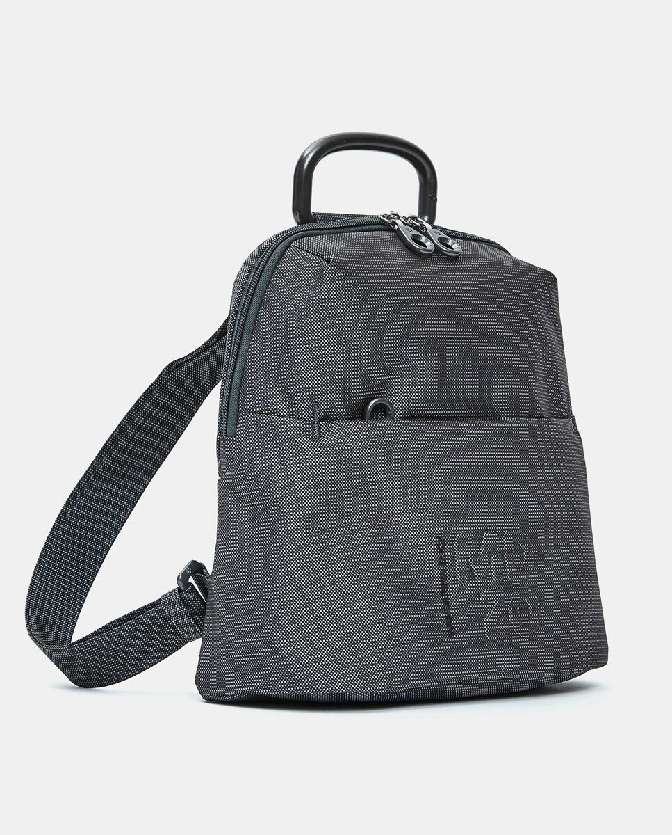 Mochila com Formas Arredondadas Cinzento-escuro-2